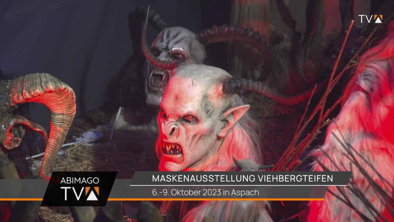 Maskenausstellung der Viehbergteifen in Aspach