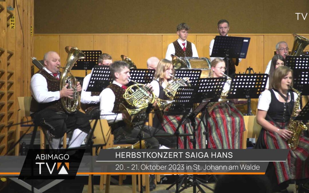 Herbstkonzert 2023 der Saiga Hanser Musik