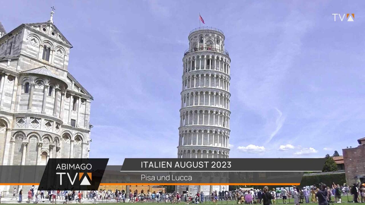 Italien Pisa und Lucca