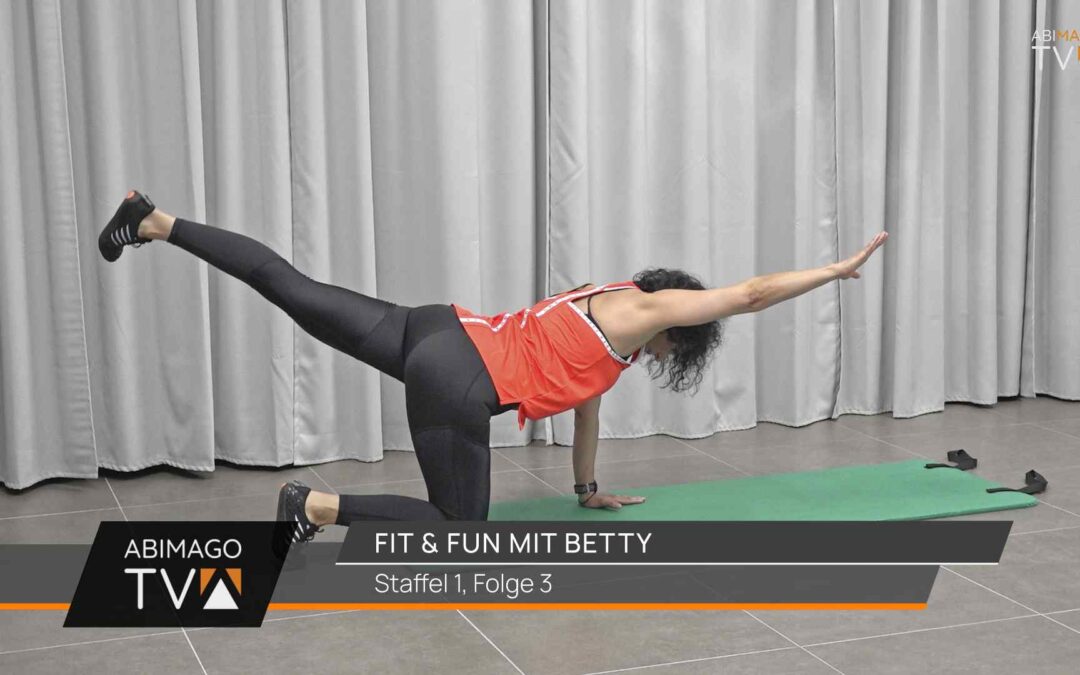 Fit und Fun mit Betty, Workout Staffel 1 Folge 3