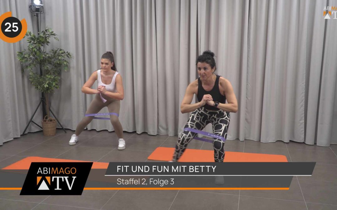 Fit und Fun mit Betty, Workout Staffel 2 Folge 3
