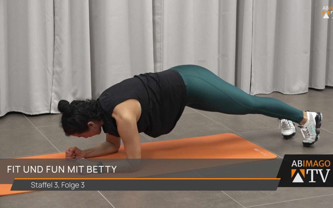 Fit und Fun mit Betty, Workout Staffel 3, Folge 3