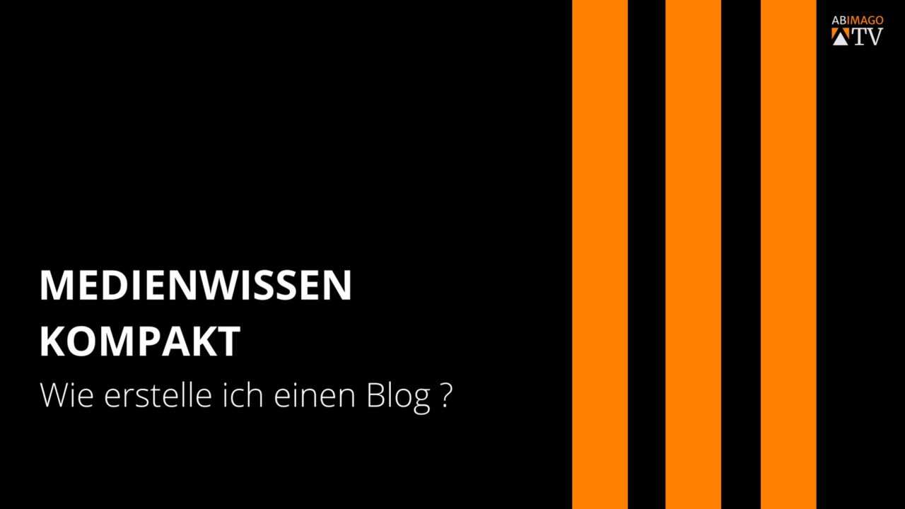 MW - Wie erstelle ich einen Blog? Grundlagen für Einsteiger