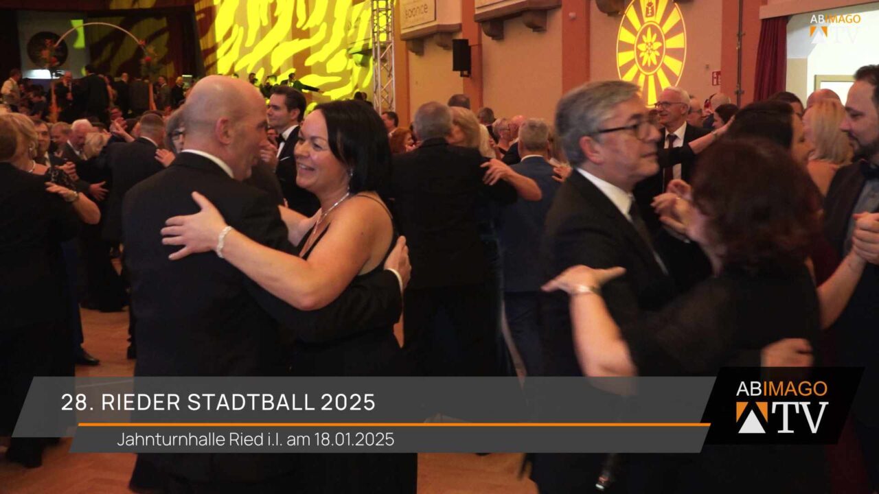 28. Rieder Stadtball am 18. Jänner 2025