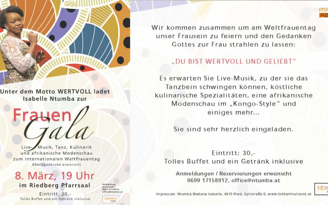 Frauengala im Pfarrsaal Riedberg