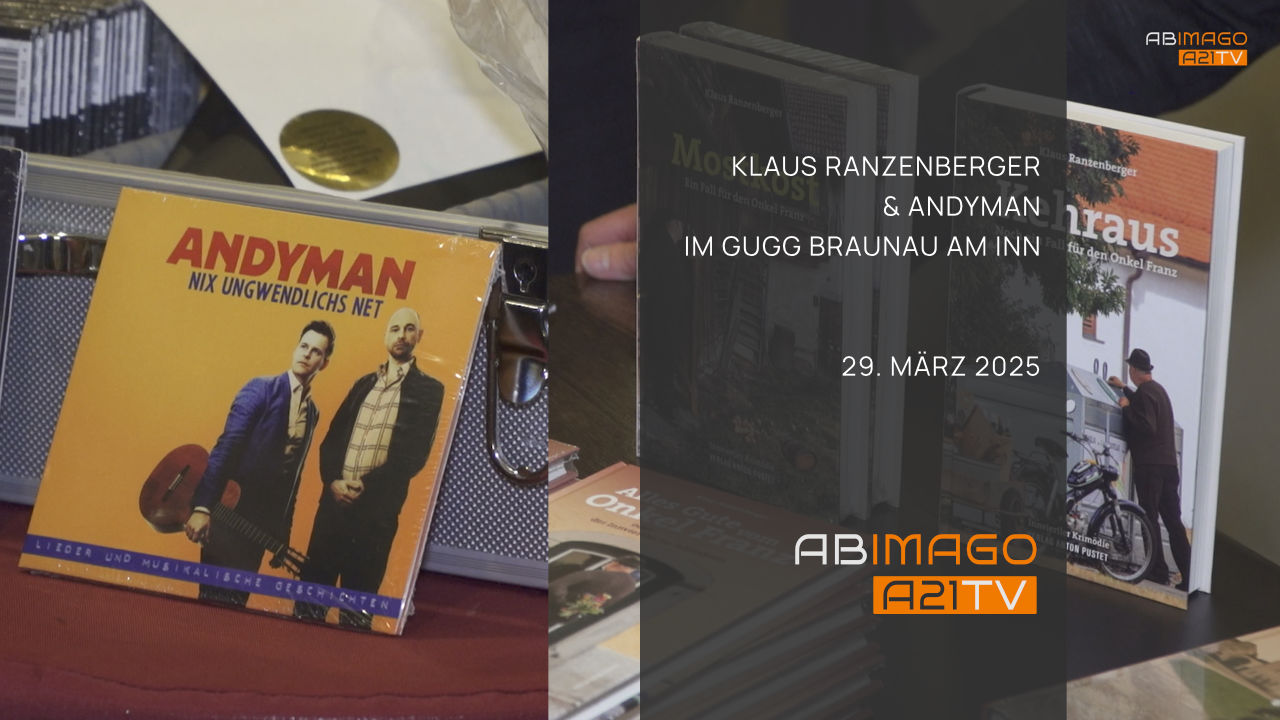 Klaus Ranzenberger & Andyman im Gugg Braunau am Inn